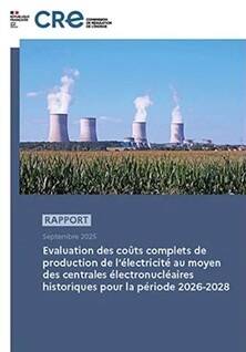 Coût de production du parc nucléaire historique