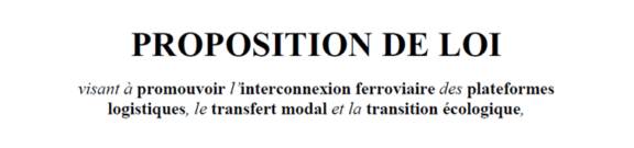 Une proposition de loi veut encourager le développement du fret ferroviaire