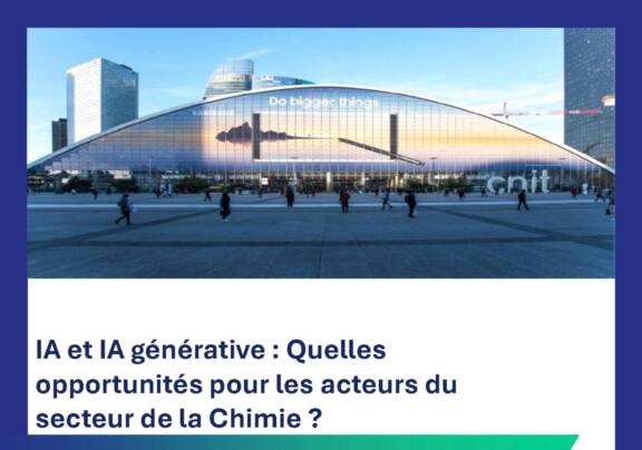 IA et IA générative : Quelles opportunités pour les acteurs du secteur de la Chimie ?